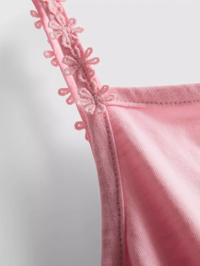 1–9 år | Set med peplum-top och shorts