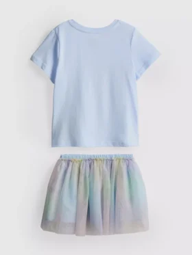 1–9 år | T-shirt och tutuskjortset i set med Disney-prinsessor