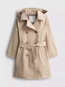 1–9 år | trenchcoat med huva