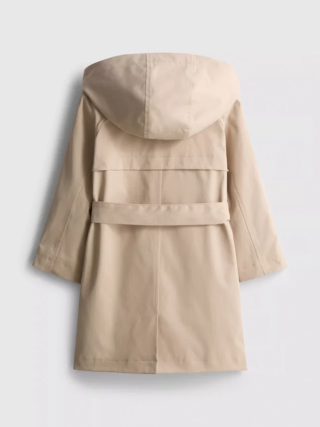 1–9 år | trenchcoat med huva