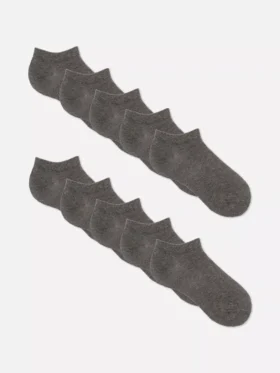 10-pack med nödvändiga sneakerstrumpor