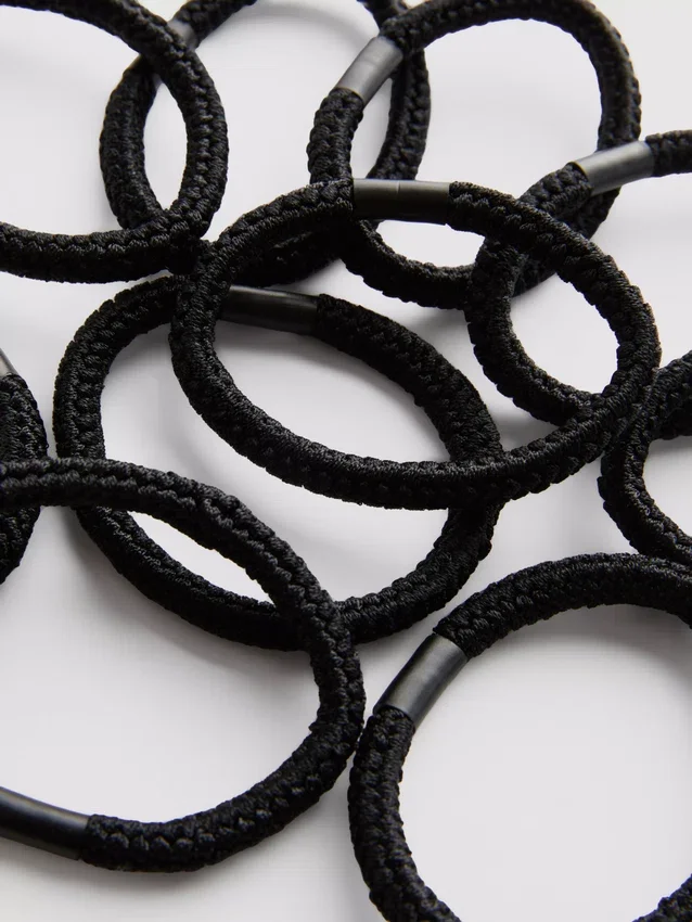 10-pack tjocka hårband