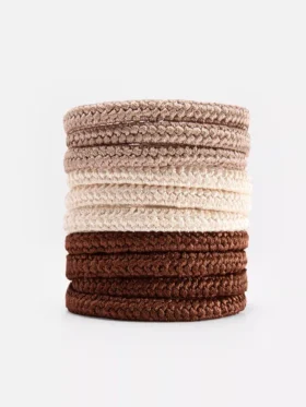 10-pack tjocka hårsnoddar