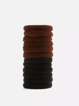 12-pack hårsnoddar i tyg
