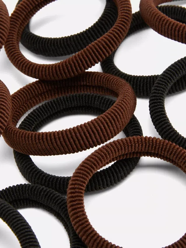 12-pack hårsnoddar i tyg