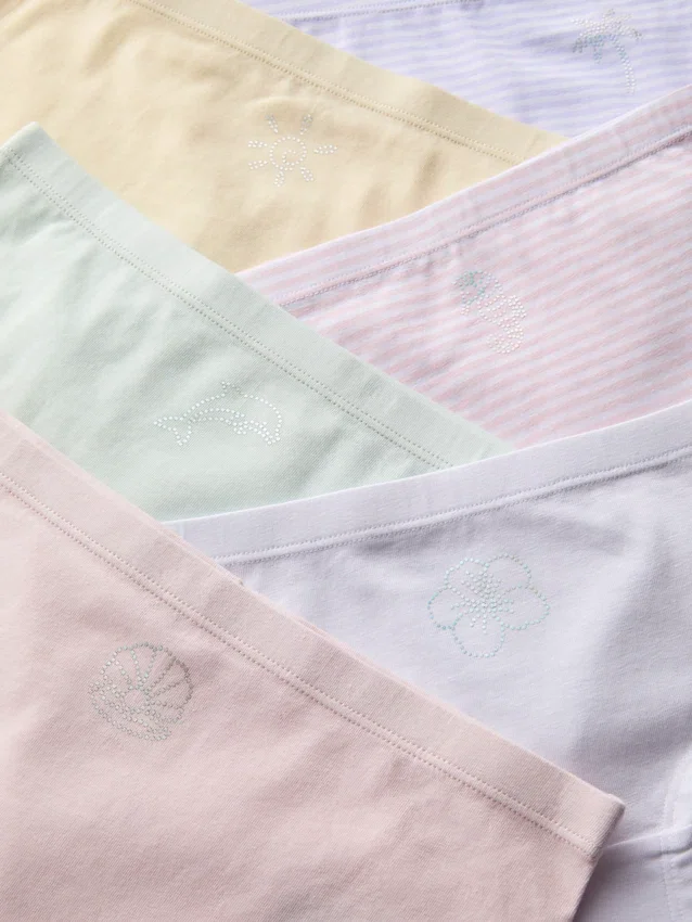 2–15 år | 6-pack hipster-kalsonger med strandmotiv