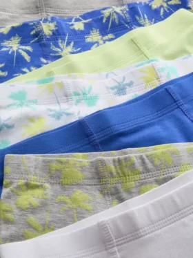 2–15 år | 7-pack badbyxor med palmträdmotiv