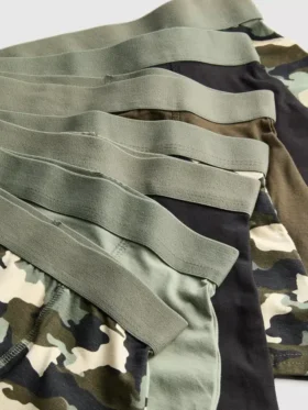 2–15 år | 7-pack boxershorts med kamouflagemönster