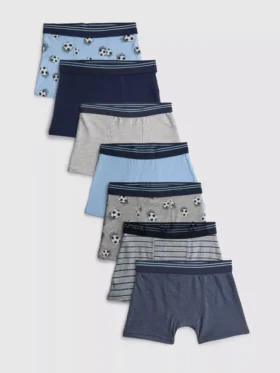 2–15 år | 7-pack fotbollshorts med tryck