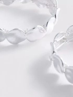 2-pack armband i smält metall