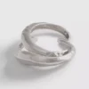 2-pack armband i smält metall