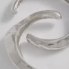2-pack armband i smält metall