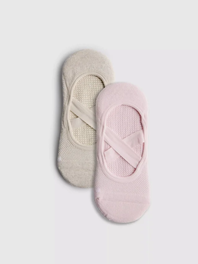 2-pack balett- och yogastrumpor