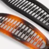 2-pack bananformade hårklämmor