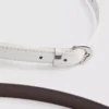 2-pack bälten med halvmåneformade spännen