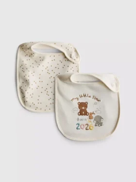 2-pack ”Born in 2026”-haklappar