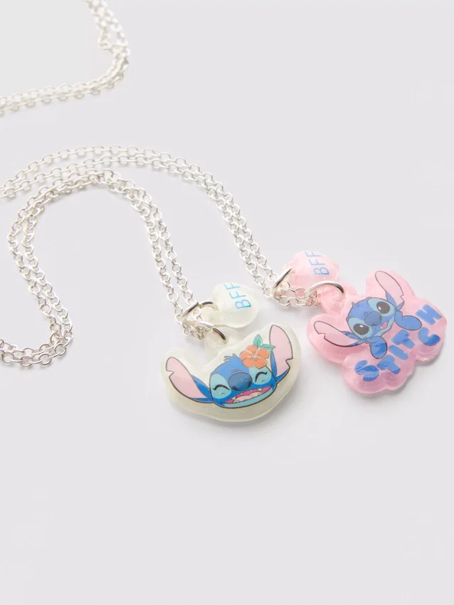 2-pack Disney-halsband med Stitch som bästa vän