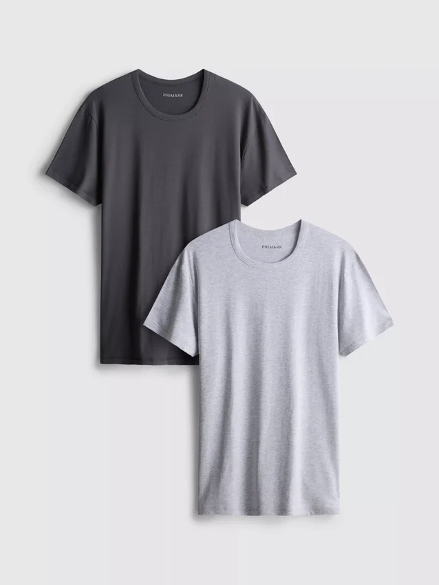 2-pack Essential kortärmad T-shirt