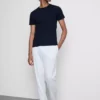 2-pack kortärmade ribbade T-shirts