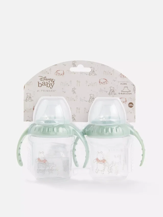 2-pack med Disneys Nalle Puh-träningsmuggar