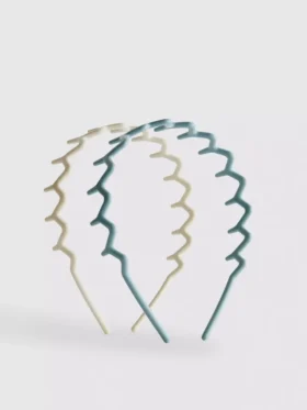 2-pack sicksack-hårband