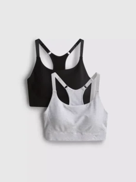 2-pack sömlösa sport-Bh:ar