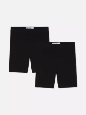 2-pack stretchiga cykelshorts