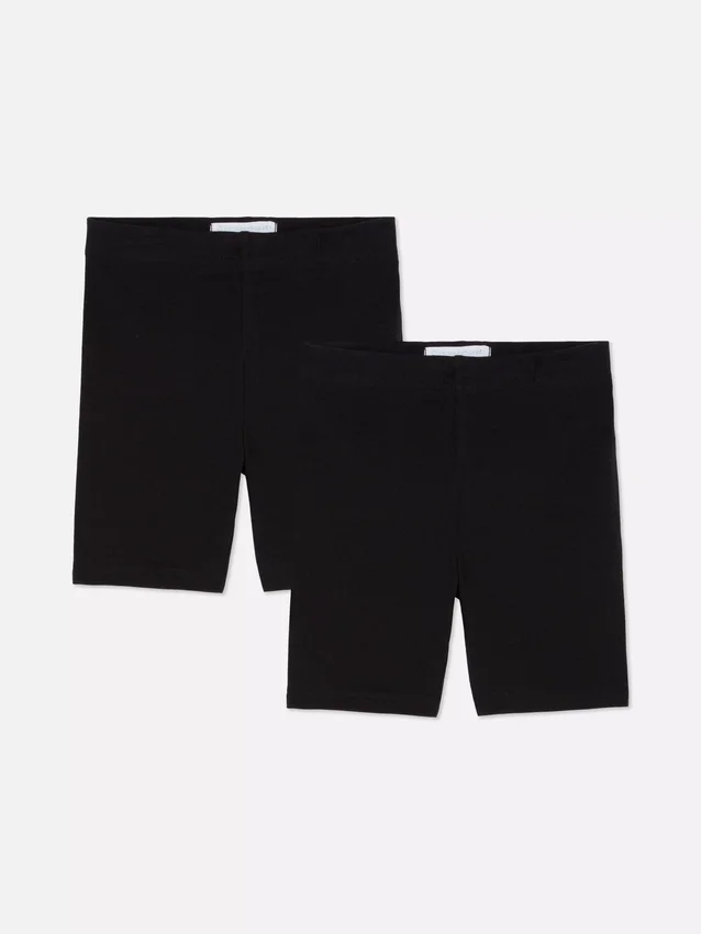 2-pack stretchiga cykelshorts