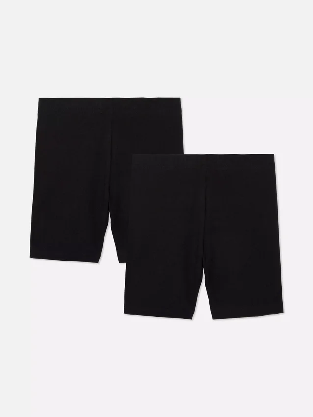 2-pack stretchiga cykelshorts
