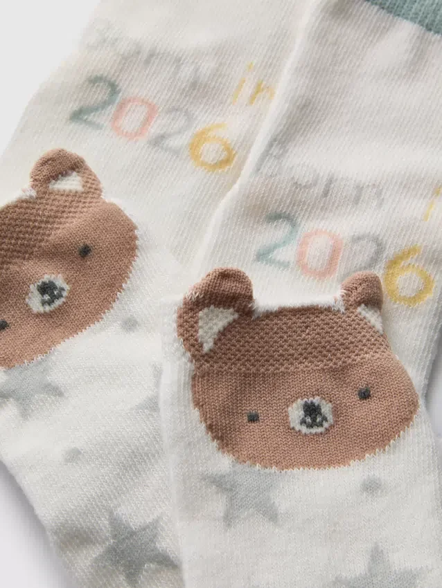 2-pack strumpor ”Born in 2026”