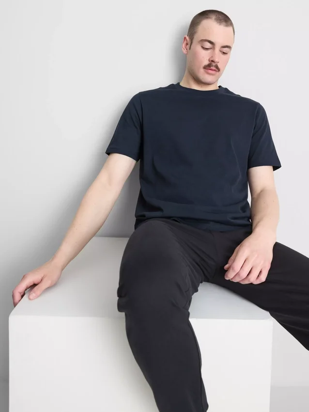 2-pack T-skjortor med rund hals