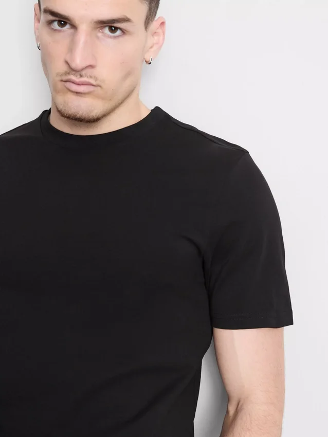 2-pack T-skjortor med rund hals