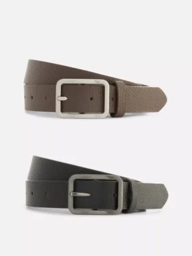 2-pack texturerade bälten