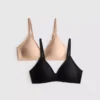 2-pack utjämnande triangel-Shapewear-bh