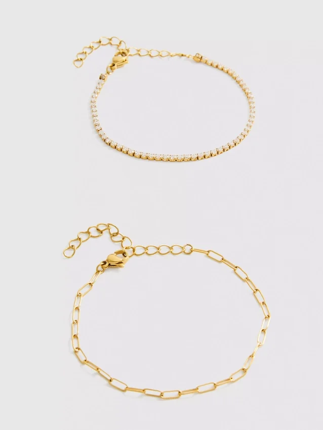 2-pack vattentäta armband i olika utföranden