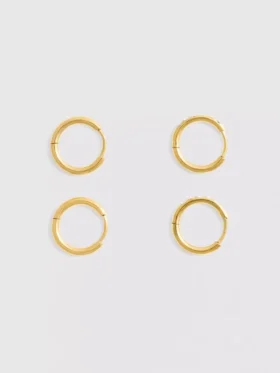 2-pack vattentäta Diamanta-örringar