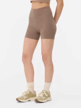 2-pack yogashorts med hög midja