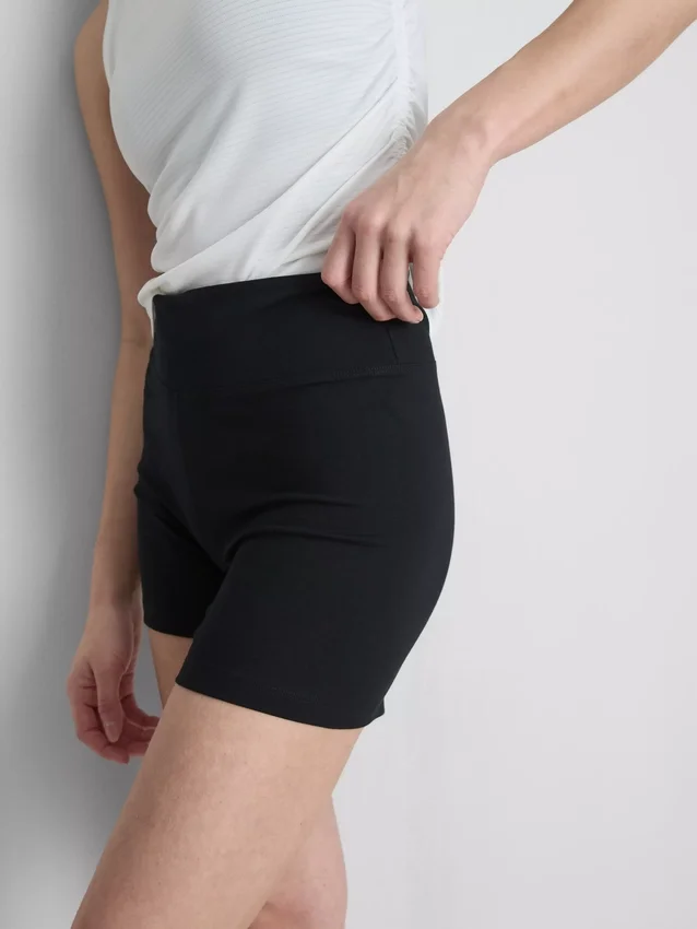 2-pack yogashorts med hög midja