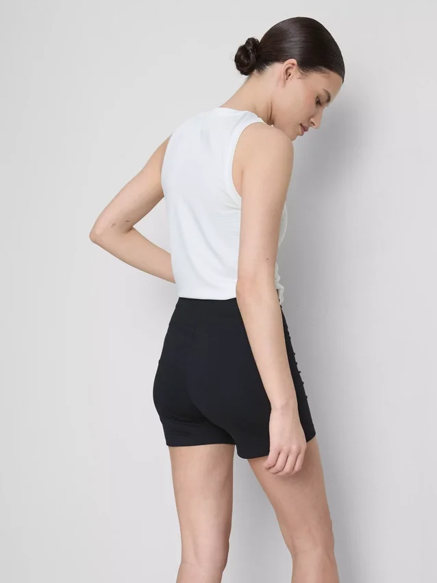 2-pack yogashorts med hög midja
