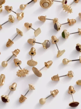 20-pack blandade örhängen med stift