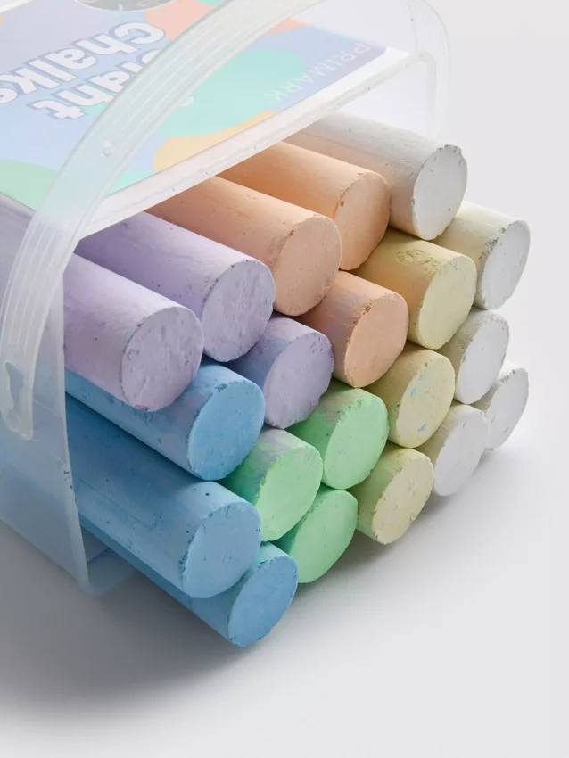 20-pack jättestor krita Set