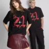 21 Savage kortärmad T-shirt