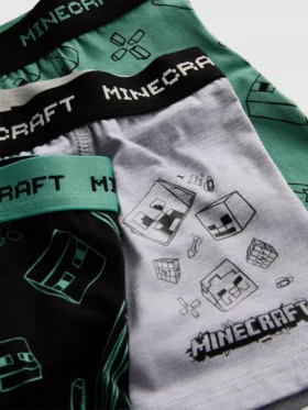 3–15 år | 3-pack Minecraft-badbyxor
