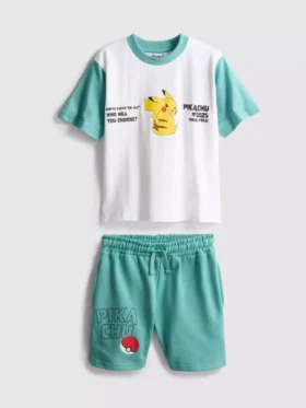 3–9 år | Pokémon-set med T-shirt och Shorts