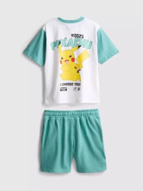 3–9 år | Pokémon-set med T-shirt och Shorts