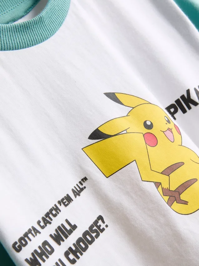 3–9 år | Pokémon-set med T-shirt och Shorts