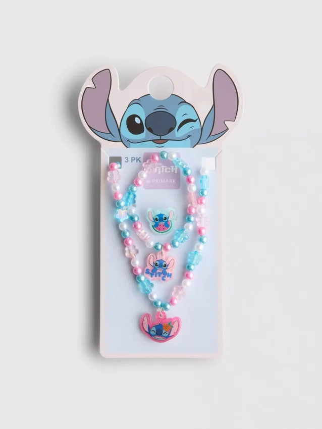 3-delat smyckeset med Disneys Stitch