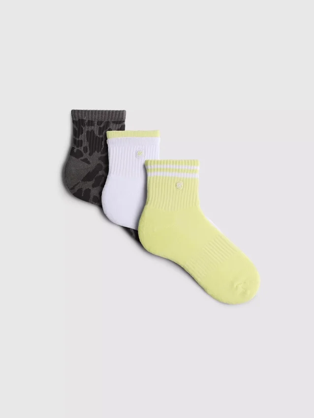 3-pack aktiva korta strumpor