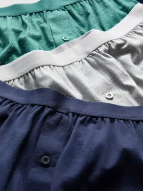 3-pack boxershorts med lös passform