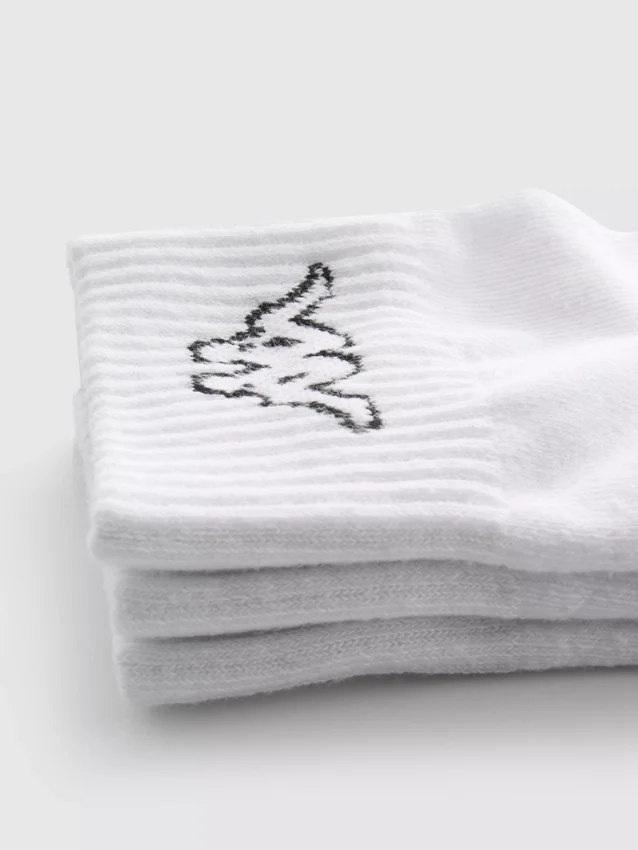 3-pack Kappa x Primark kortare strumpor
